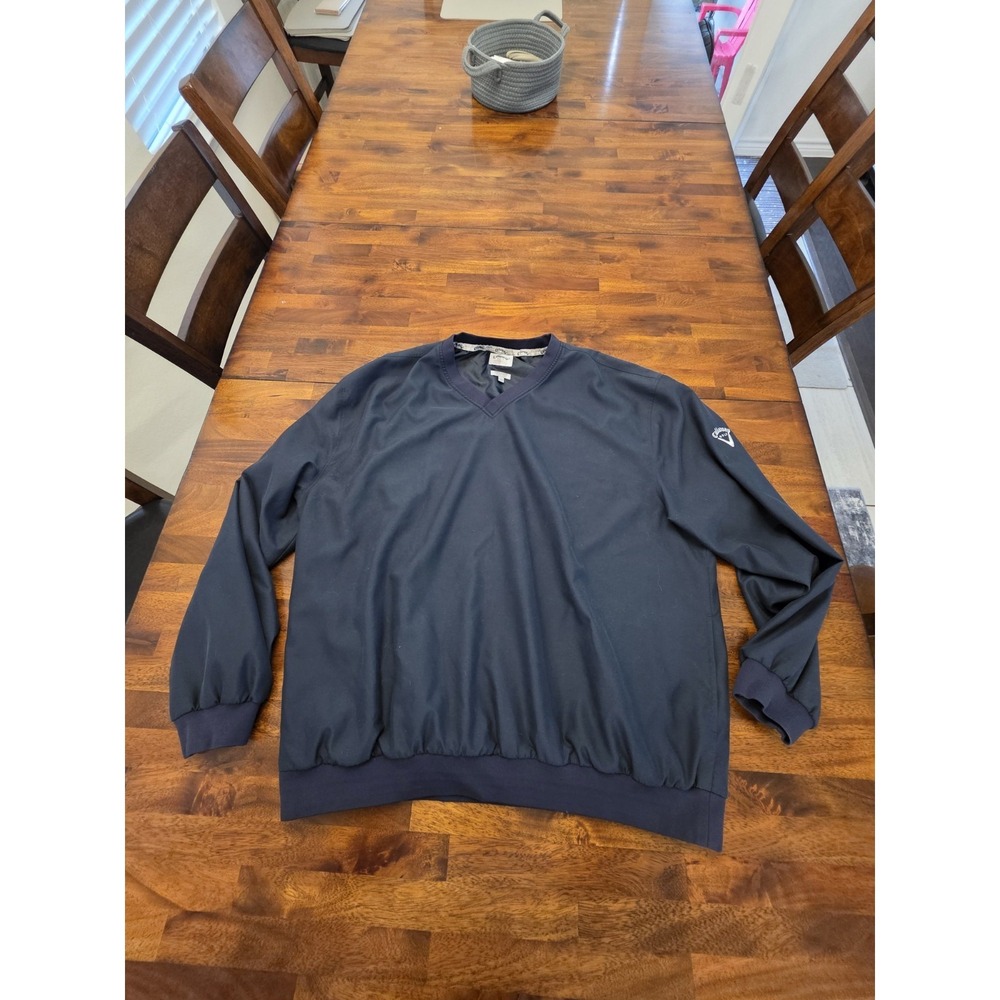 Calloway Men's Golf Pullover Size XXL Polyester Long Sleeve Eastern Hills  Sku96